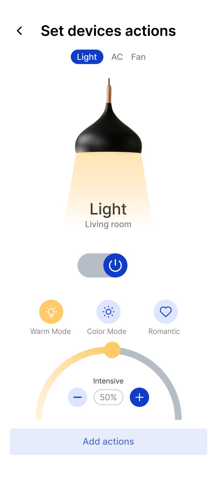 INDHI device control